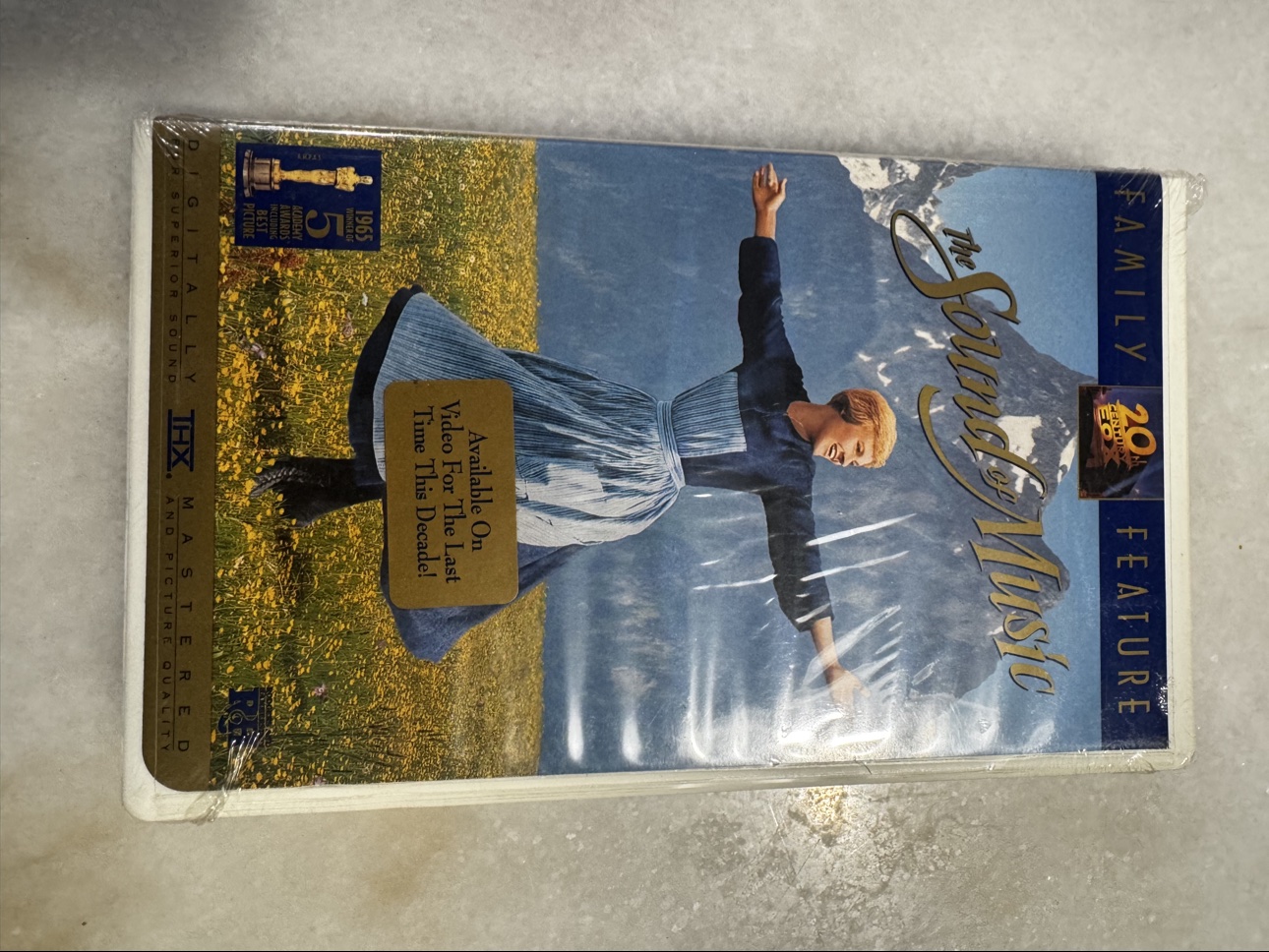 Sealed The Sound of Music VHS