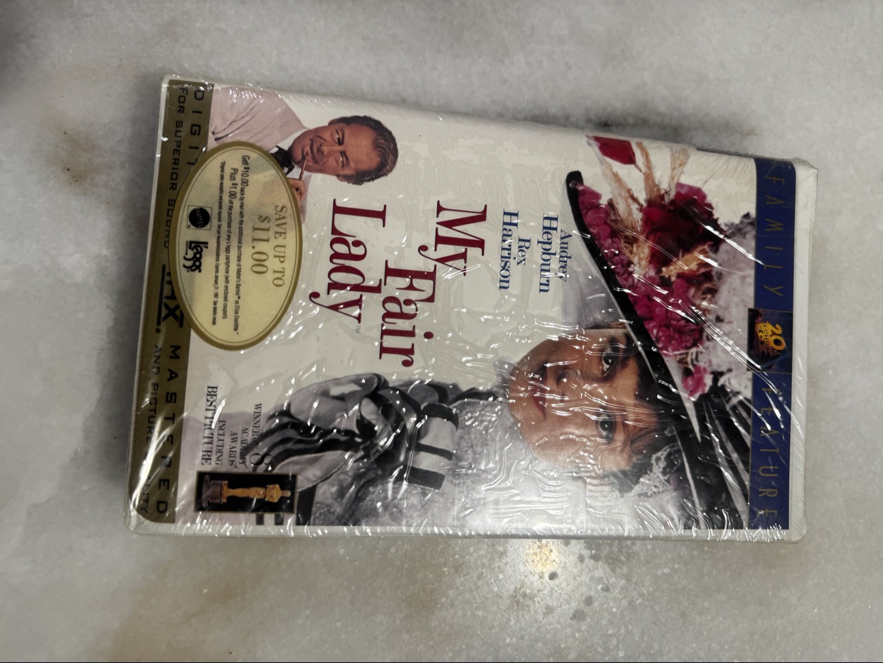 Sealed My Fair Lady VHS starring Audrey Hepburn and Rex Harrison
